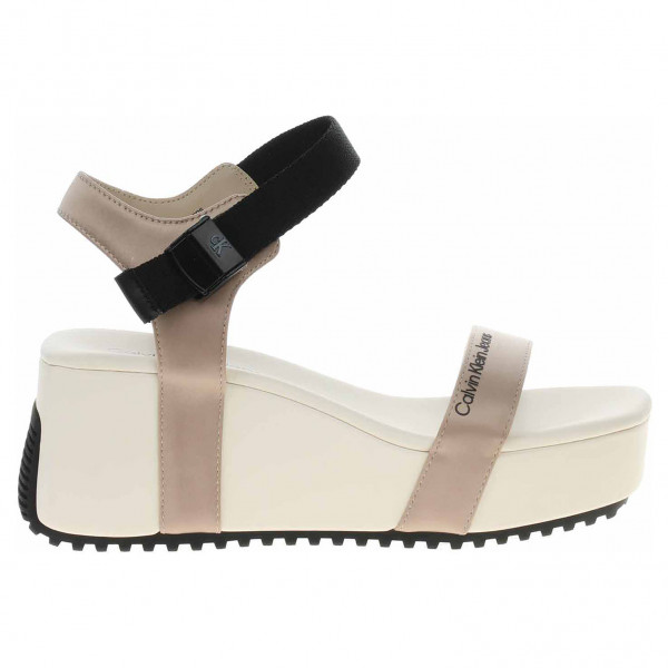 detail Dámské sandály Calvin Klein YW0YW00980 0K7 Creamy White-Merino