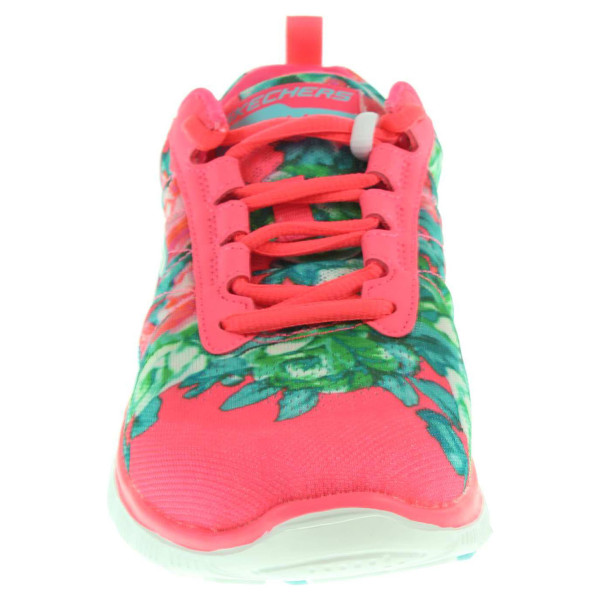 detail Skechers Wildflowers hot pink-multi