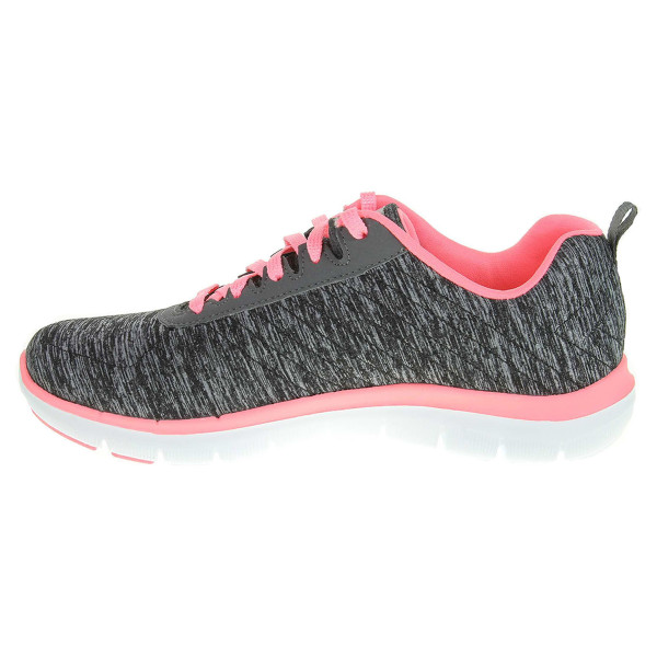 detail Skechers Flex Appeal 2.0 black-coral