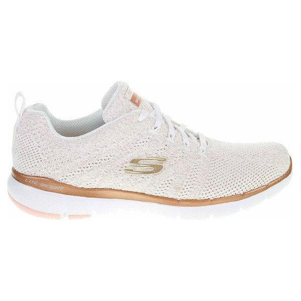 detail Skechers Flex Appeal 3.0 - Metal Works white-rose-gold