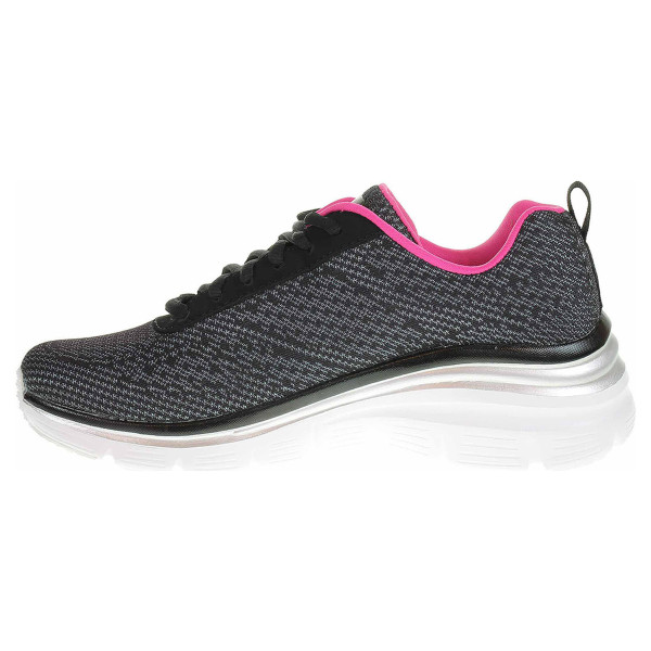 detail Skechers Fashion Fit - Bold Boundaries black-hot pink