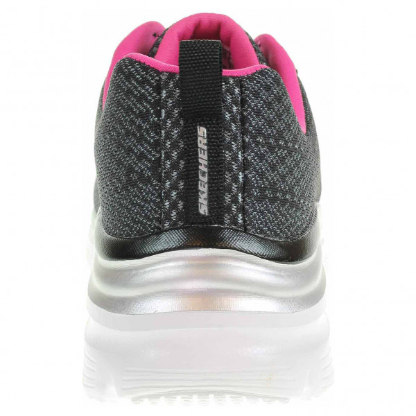 detail Skechers Fashion Fit - Bold Boundaries black-hot pink