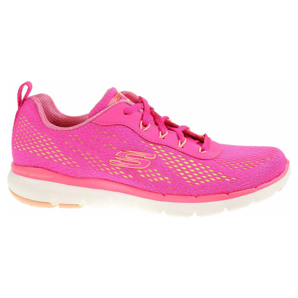 detail Skechers Flex Appeal 3.0 - Pure Velocity hot pink-yellow