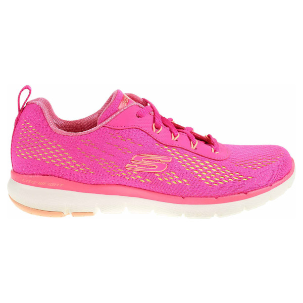 detail Skechers Flex Appeal 3.0 - Pure Velocity hot pink-yellow