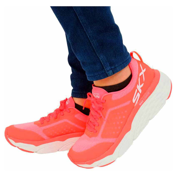 detail Skechers Max Cushioning Elite pink-coral