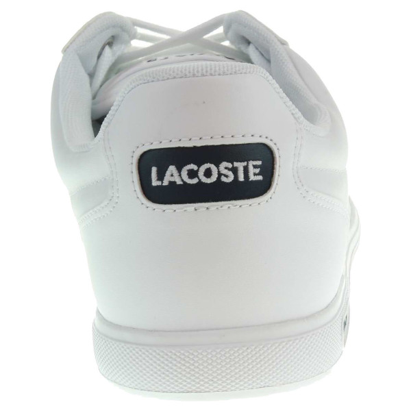 detail Lacoste Europa LCR3 pánské vycházkové bílé