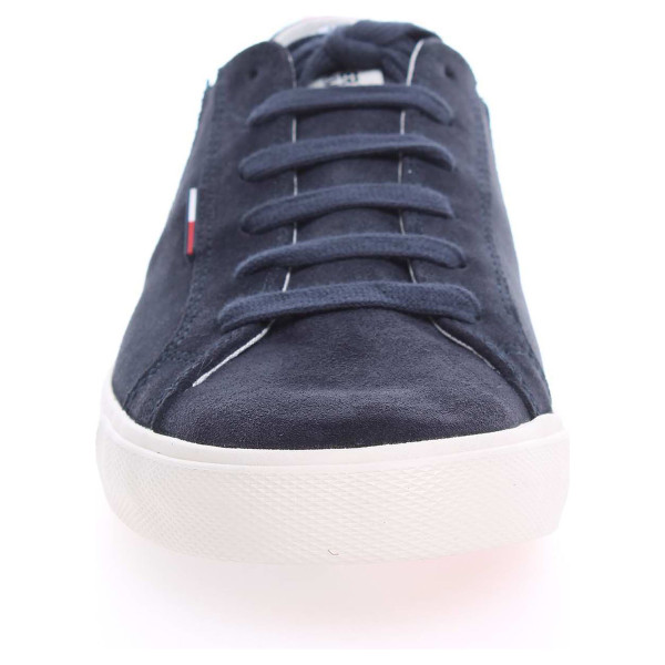 detail Tommy Hilfiger pánská obuv EM56820812 V2385ARSITY 4B modrá