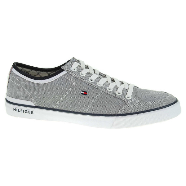 detail Tommy Hilfiger pánská obuv FM0FM00401 H2285ARRINGTON 5D1 šedá