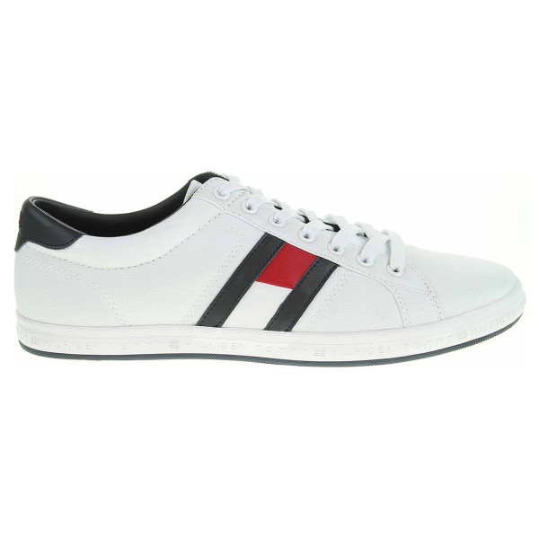 detail Tommy Hilfiger pánská obuv FM0FM01535 white