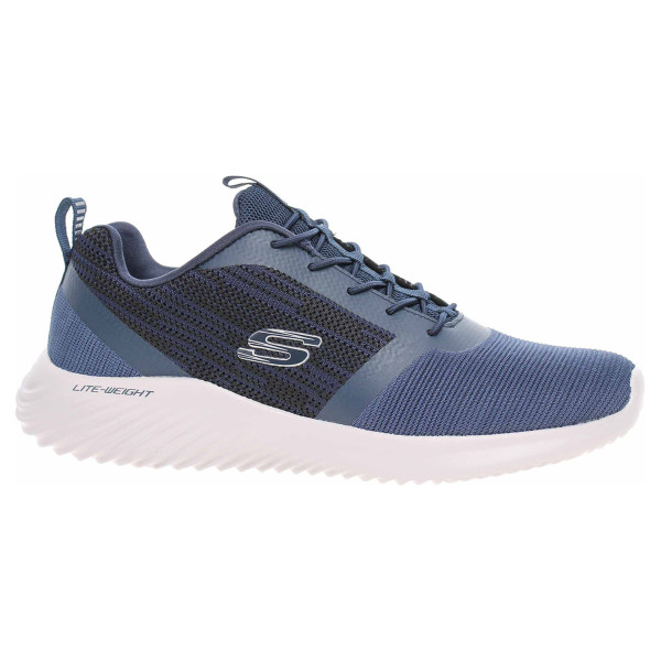 detail Skechers Bounder navy