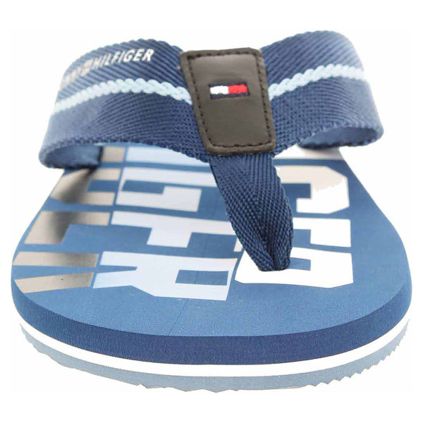 detail Pánské pantofle Tommy Hilfiger FM0FM01367 408 monaco blue