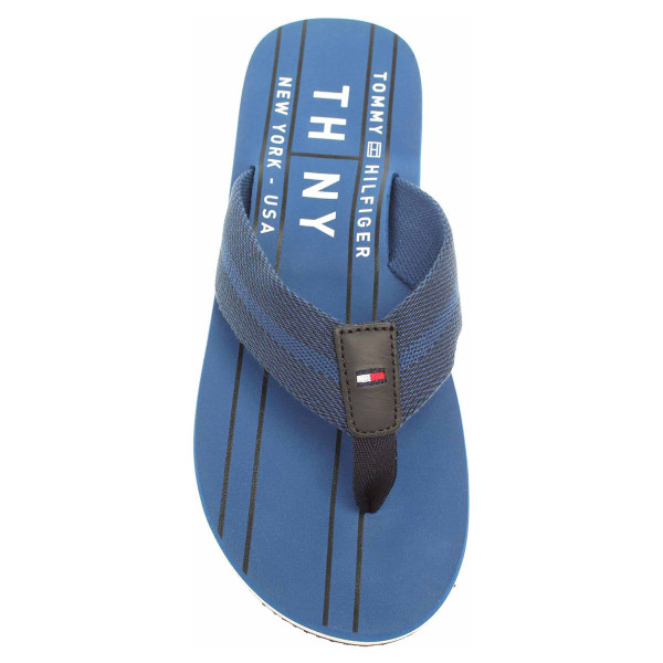 detail Pánské plážové pantofle Tommy Hilfiger FM0FM01499 408 monaco blue