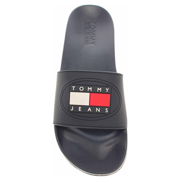 detail Pánské pantofle Tommy Hilfiger EM0EM00471 C87 twilight navy