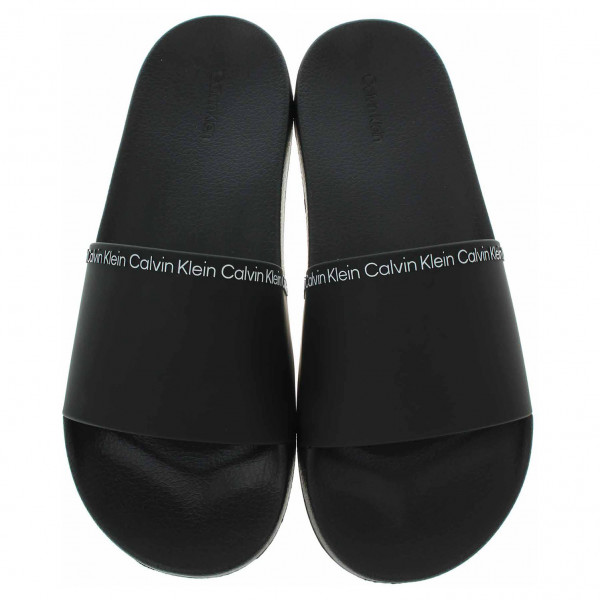detail Pánské plážové pantofle Calvin Klein HM0HM00981 Ck Black
