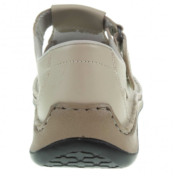 detail Rieker pánské sandály 05284-60 béžové