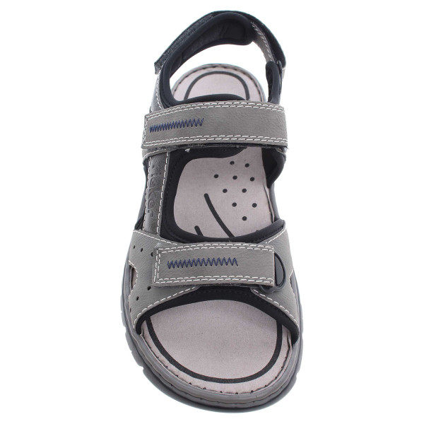 detail Rieker pánské sandály 26757-40 šedé
