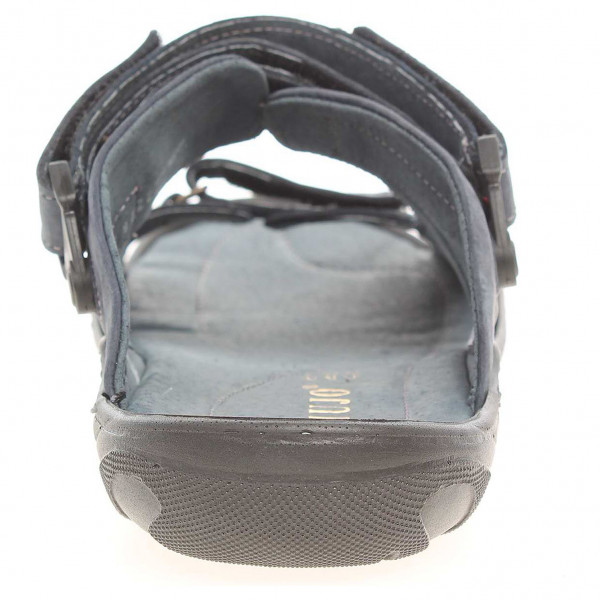 detail Pánské sandály-pantofle F 0362 modré