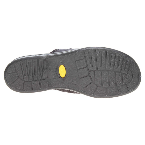detail Befado domácí pantofle 093M015 černá-šedá