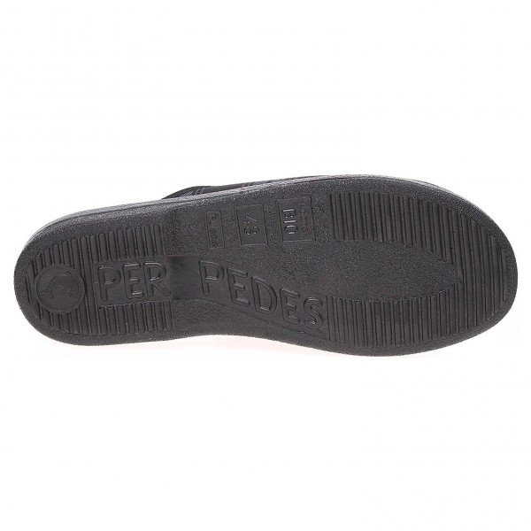 detail Rogallo pánské domácí pantofle 18902 černá-šedá