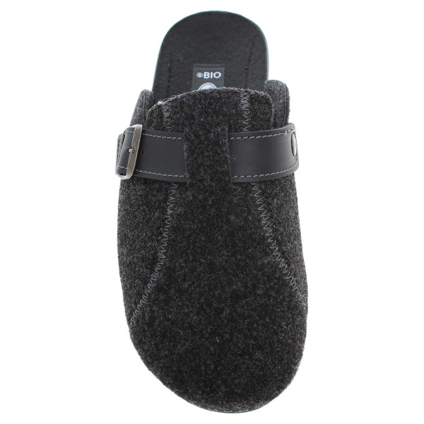 detail Rogallo domácí pantofle 6078-001 černé