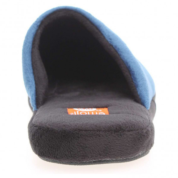 detail Gioseppo Shion pánské domácí pantofle modrá-černá