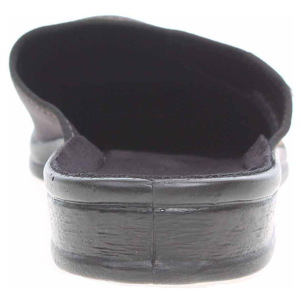detail Pánské domácí pantofle Befado 093M018 černá-hnědá