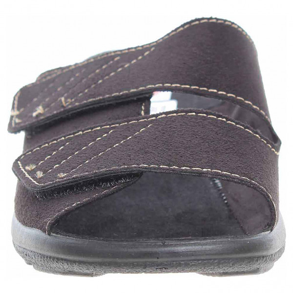 detail Pánské domácí pantofle Rogallo 21801 černá