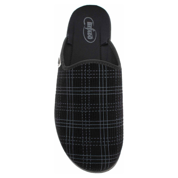 detail Befado pánské domácí pantofle 548M003 černá
