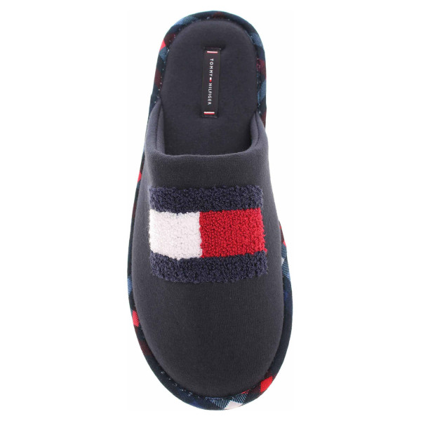 detail Pánské domácí pantofle Tommy Hilfiger FM0FM02357 403 midnight