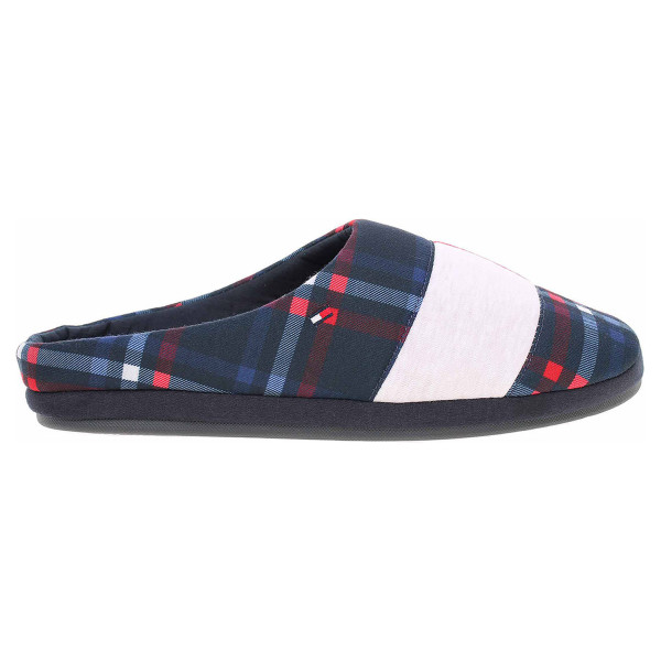 detail Pánské domácí pantofle Tommy Hilfiger FM0FM02360 020 rwb