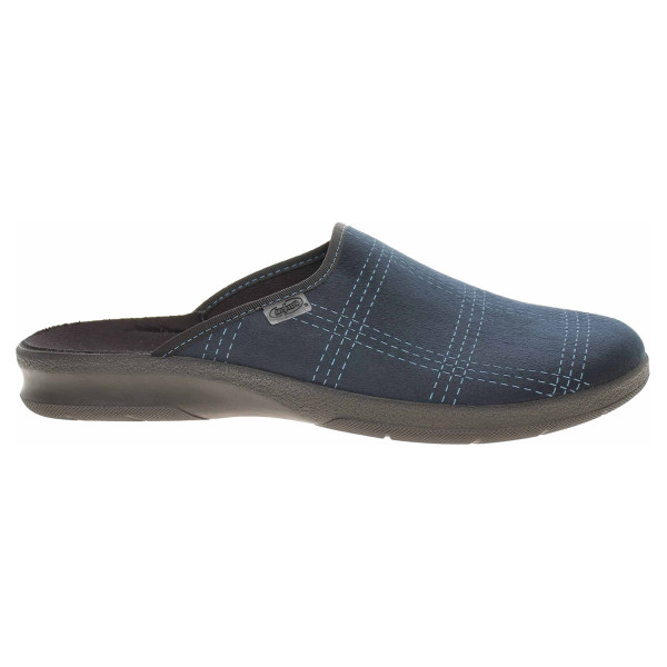 detail Pánské domácí pantofle Befado 548M006 modrá