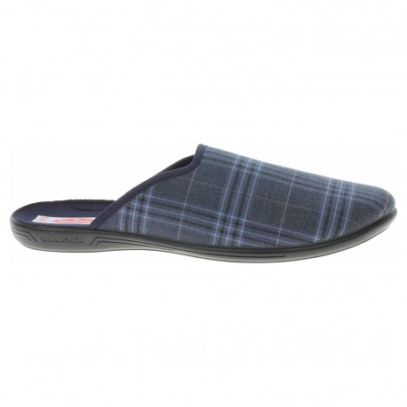 Pánské domácí pantofle Rogallo E/27319 modrá-šedá