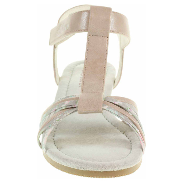 detail Dívčí sandály s.Oliver 5-48200-22 dusty pink