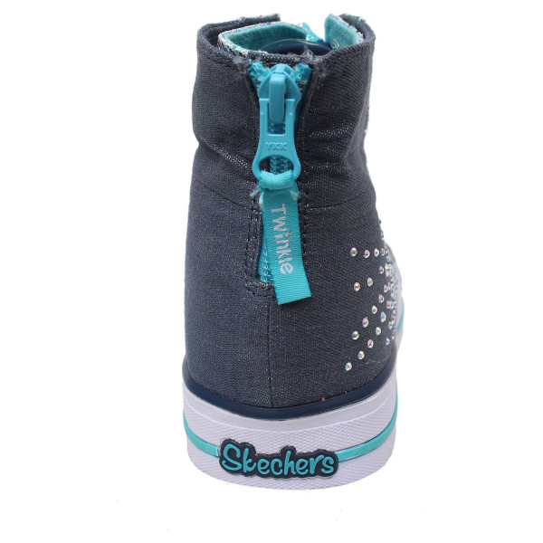 detail Skechers Rock n Beauty denim-turquoise