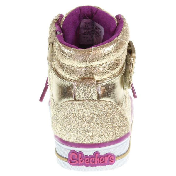 detail Skechers Sweetheart Sole gold