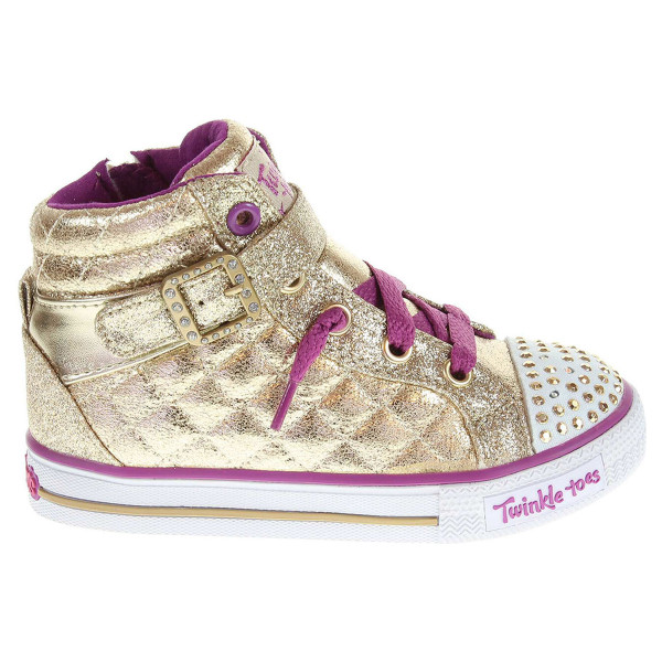 detail Skechers Sweetheart Sole gold