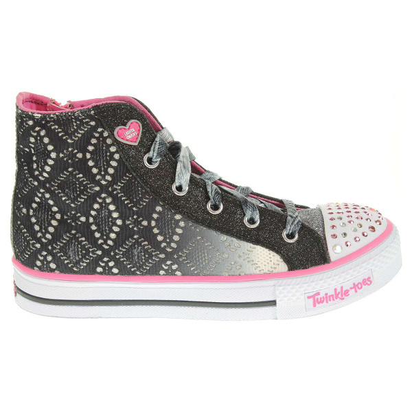 detail Skechers Magic Madness black-pink