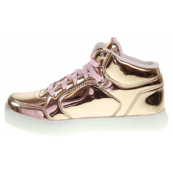 detail Skechers S Lights Energy Lights Dance-N-Dazzle rose gold