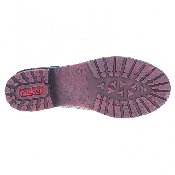 detail Dívčí kotníková obuv Rieker K3457-45 šedé