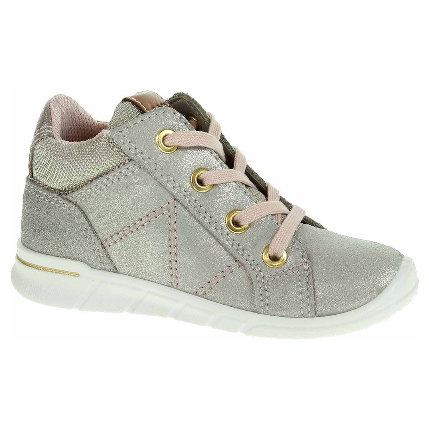 Dívčí kotníková obuv Ecco First 75409105459 moon rock Rejnok obuv