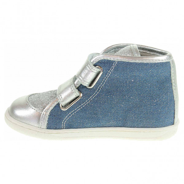 detail Dívčí kotníková obuv Primigi 1404300 argento-jeans