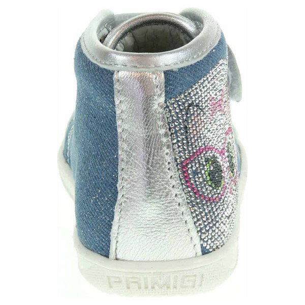 detail Dívčí kotníková obuv Primigi 1404300 argento-jeans