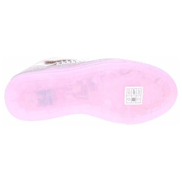 detail Skechers S Lights-Shuffle Brights - Tech Lights gold-pink