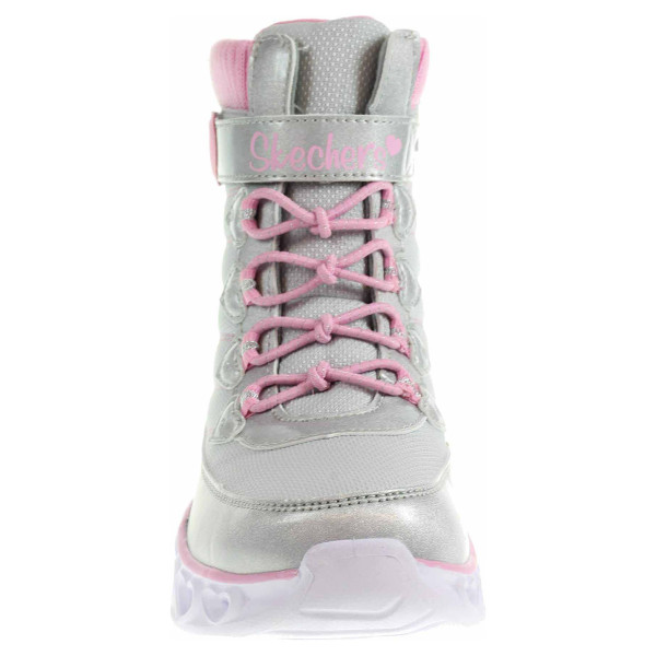 detail Skechers S Lights-Heart Lights - Heart Chaser gray-pink