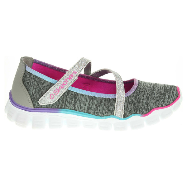 detail Skechers Lil Roller gray-multi