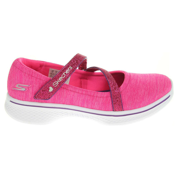 detail Skechers Go Walk 4 - Jersey Gems hot pink-purple