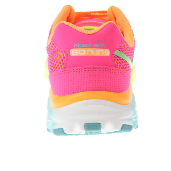 detail Skechers Go Run Ride neon-pink-multi