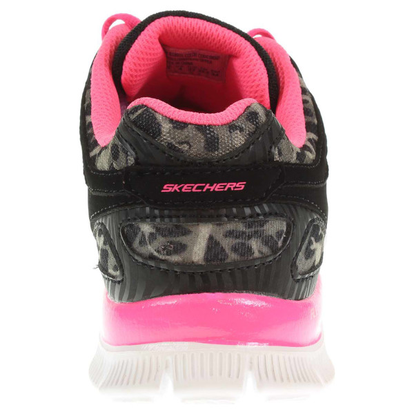 detail Skechers Serengeti black-neon pink