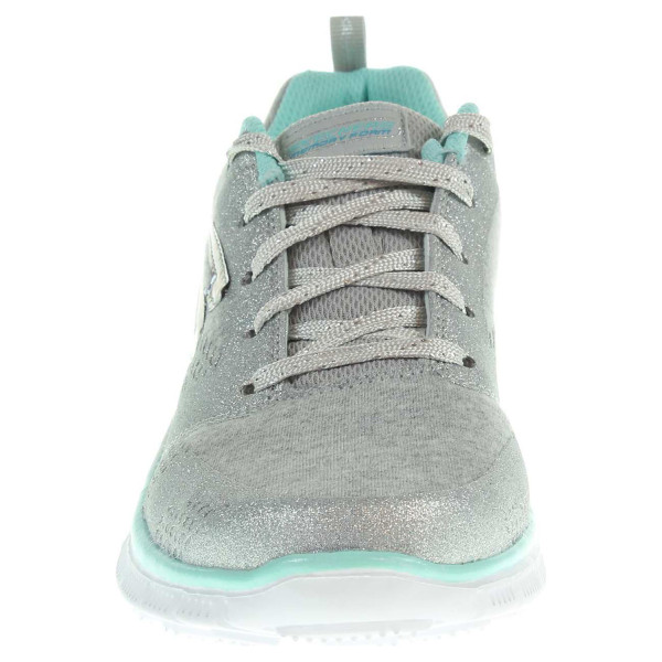 detail Skechers Glimmerama silver-aqua