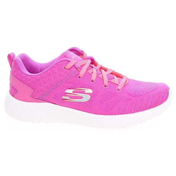 detail Skechers Burst hot pink-coral